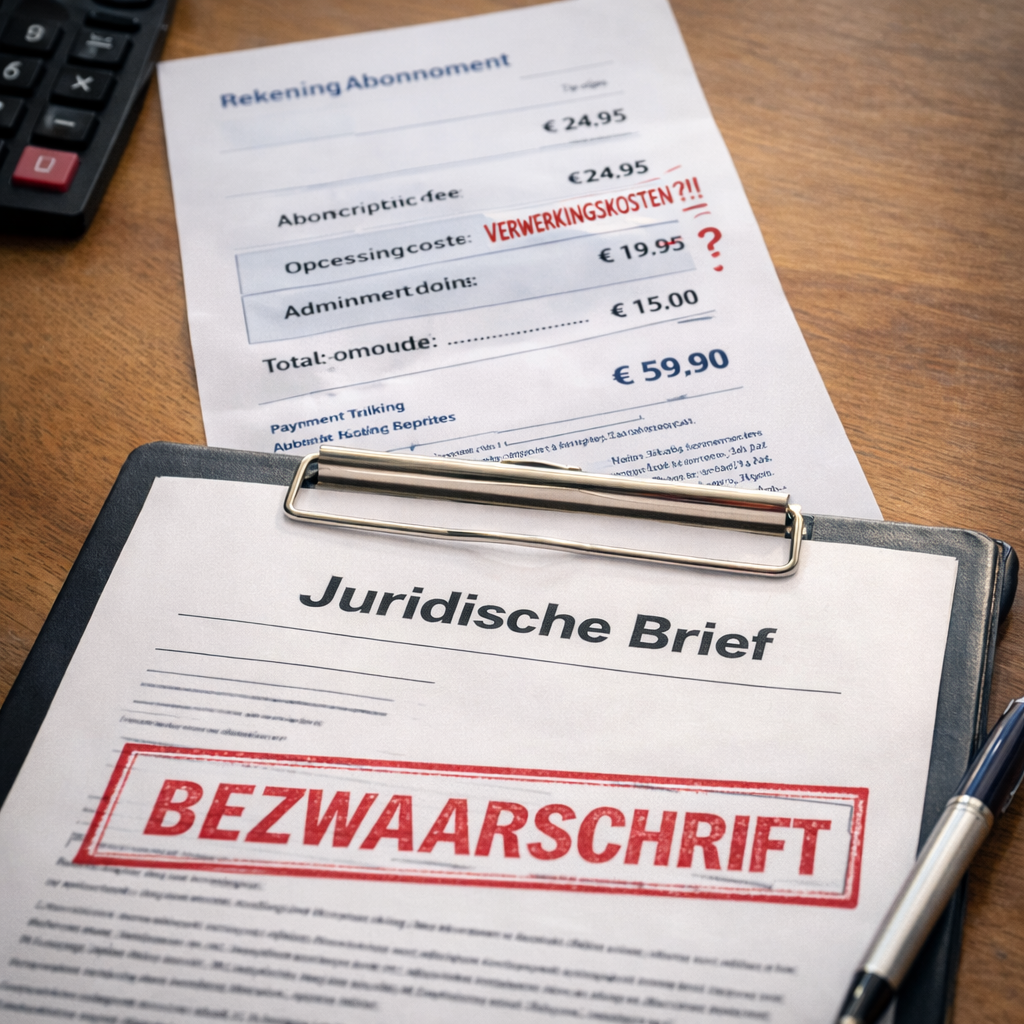 Abonnementskosten of verborgen kosten? Zo krijg je je geld terug