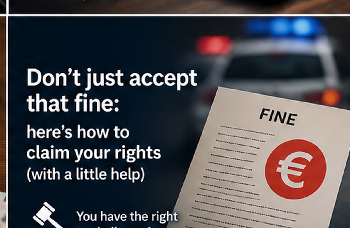Do not let that fine go: how you can claim your rights (with a little help)