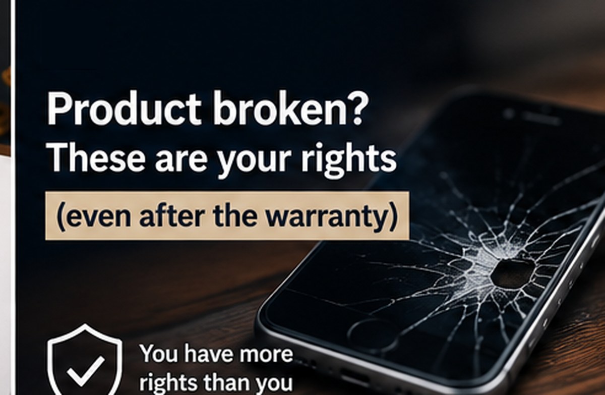Product broken? Know your rights (even after the warranty)
