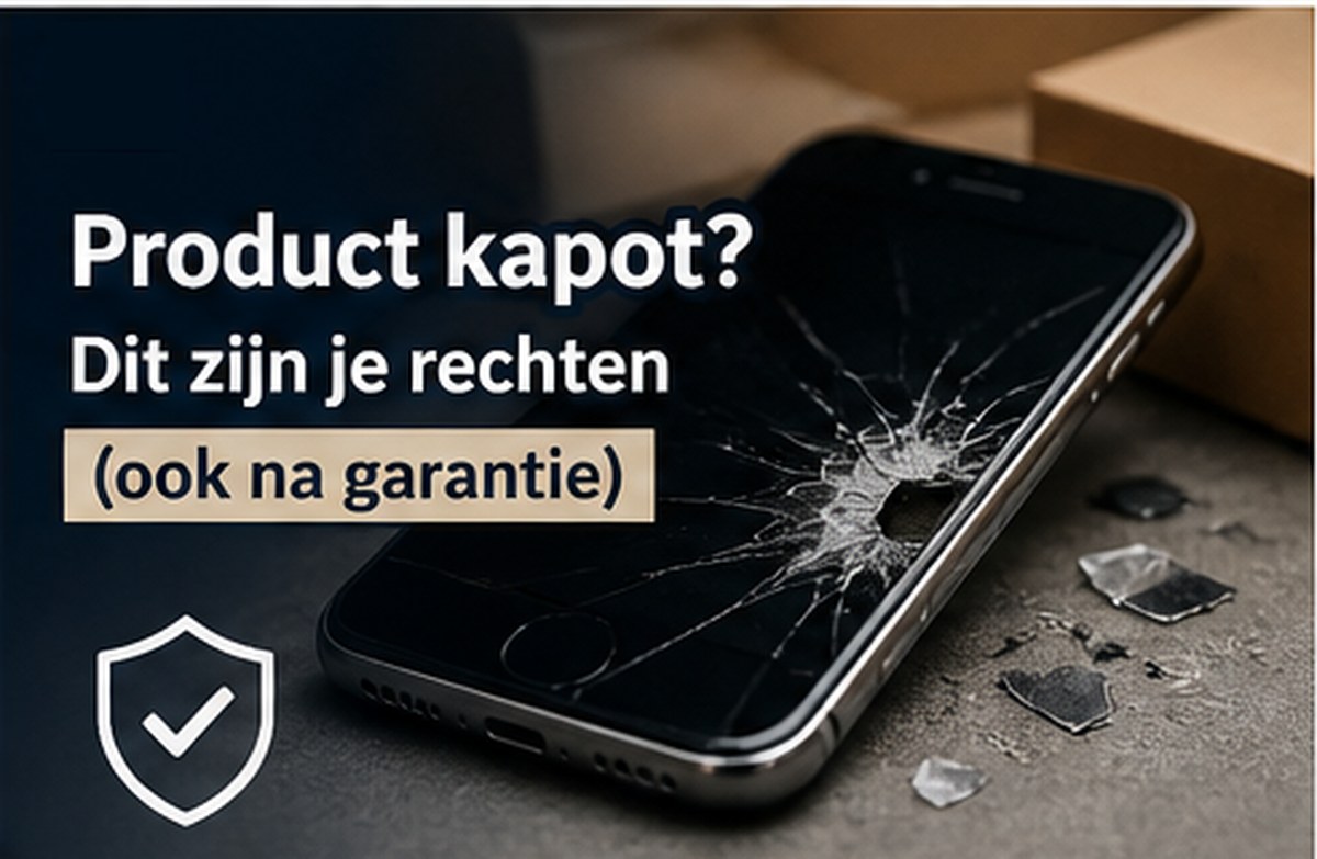 Product kapot? Dit zijn je rechten (ook na garantie)